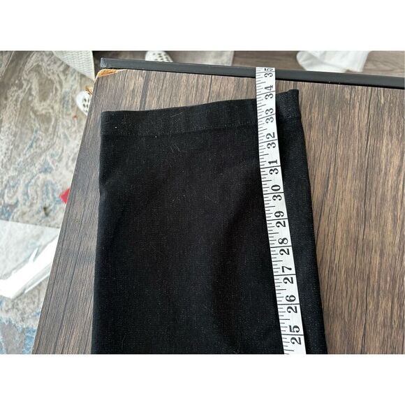 St. John Sport Black Straight Leg Jeans Size 10 Mature Quiet Luxury Capsule - Picture 15 of 16